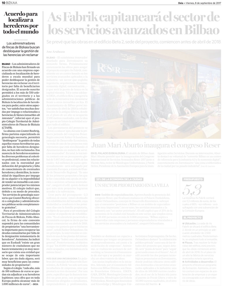 Acuerdo de búsqueda de herederos