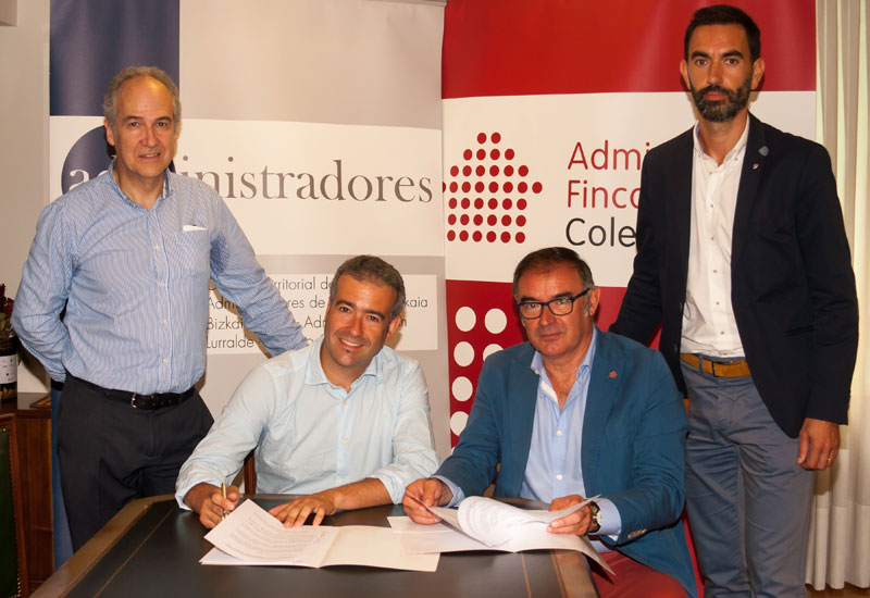 Firma de Adminsitradores de Fincas de Bizkaia y Veolia