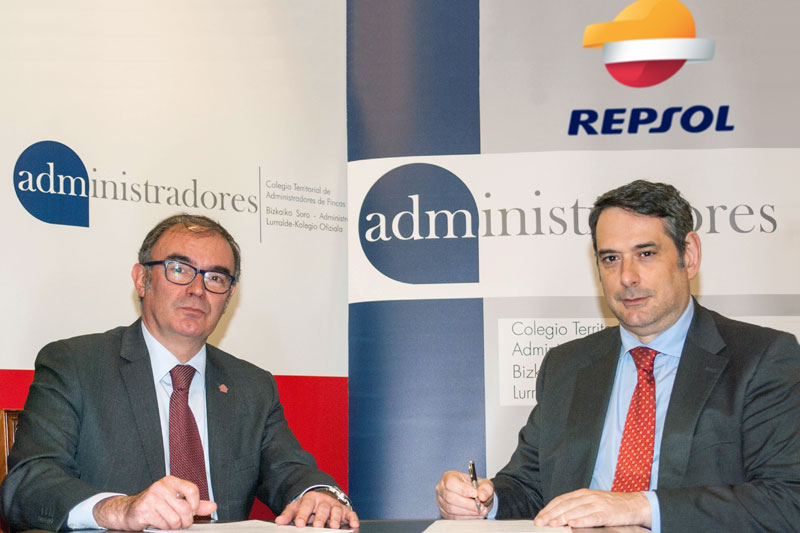 Acuerdo CAF Bizkaia y Repsol