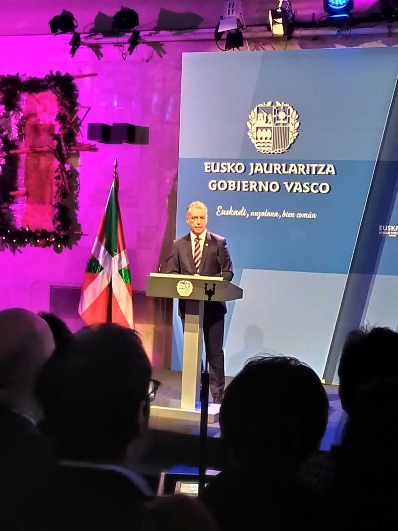 Recepción Iñigo Urkullu