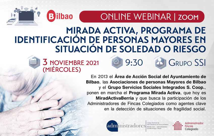 Webinar Mirada Activa en CAFBIZKAIA