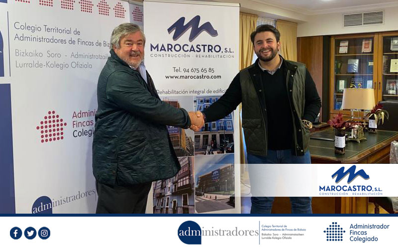 Acuerdo de colaboración entre Marocastro y CAFBizkaia