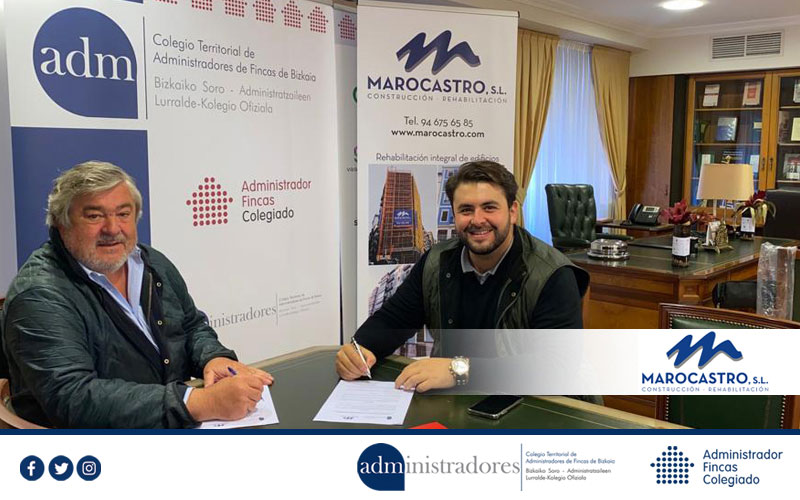Acuerdo de colaboración entre Marocastro y CAFBizkaia