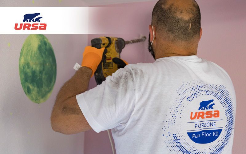 Material de URSA para aislamiento