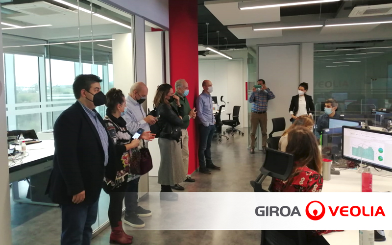 Visita de CAF Bizkaia a Giroa-Veolia
