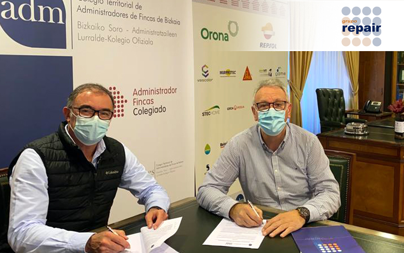 Firma de CAF Bizkaia con Repair