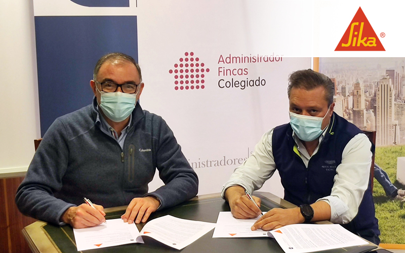 Firma de  CAF Bizkaia con SIKA