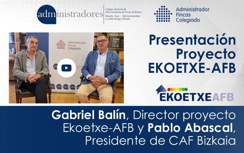 Presentación del Proyecto EKOETXE-AFB