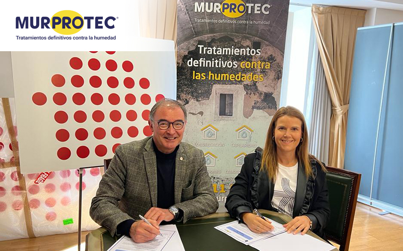 Firma de Murprotec y CAFBizkaia