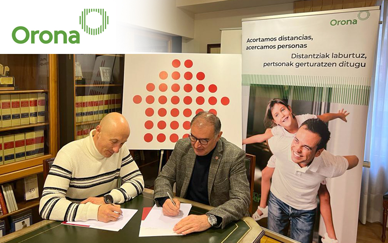 Firma de Orona y CAF Bizkaia