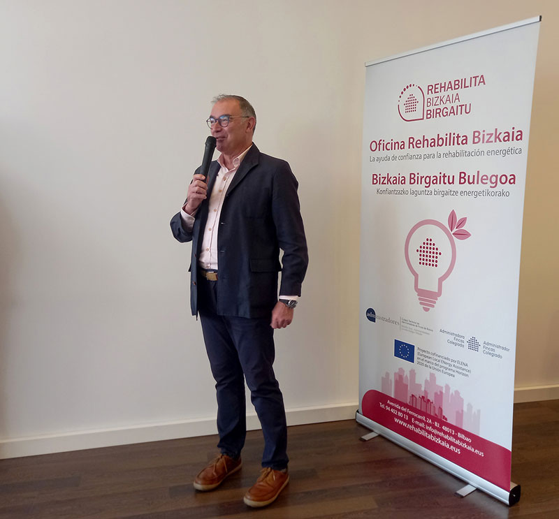 Inauguración de la Oficina Rehabilita Bizkaia Birgaitu