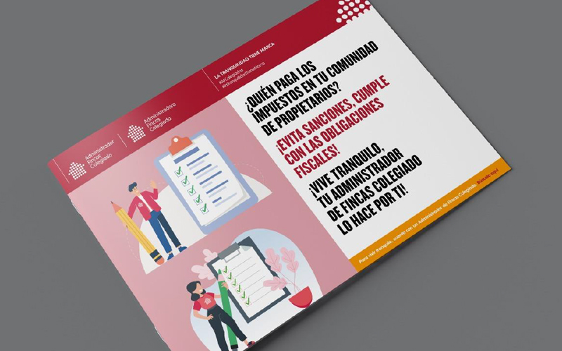 Disponible la ‘Guía ¿Quién paga los impuestos en tu comunidad de propietarios?’, presentada por el Consejo General de Colegios de Administradores de Fincas de España