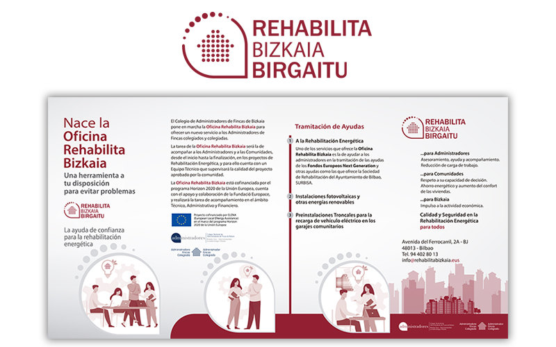 Presentaciones y soportes informativos para acercarte la nueva Oficina Rehabilita Bizkaia Birgaitu
