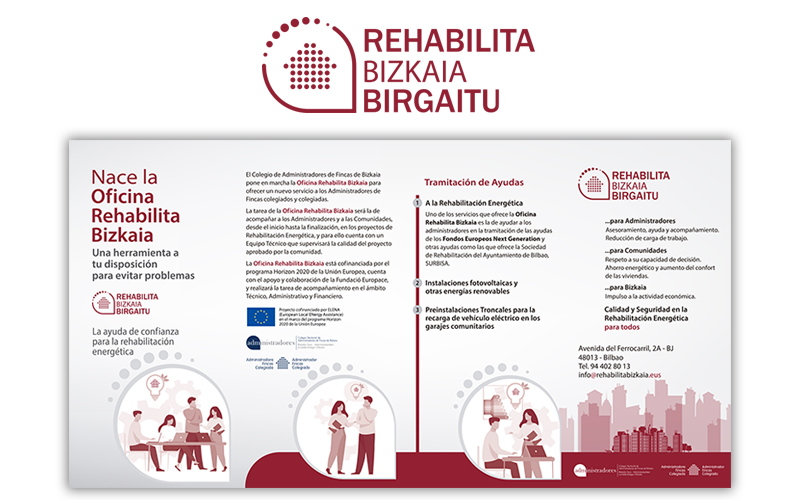 Presentaciones y soportes informativos para acercarte la nueva Oficina Rehabilita Bizkaia Birgaitu