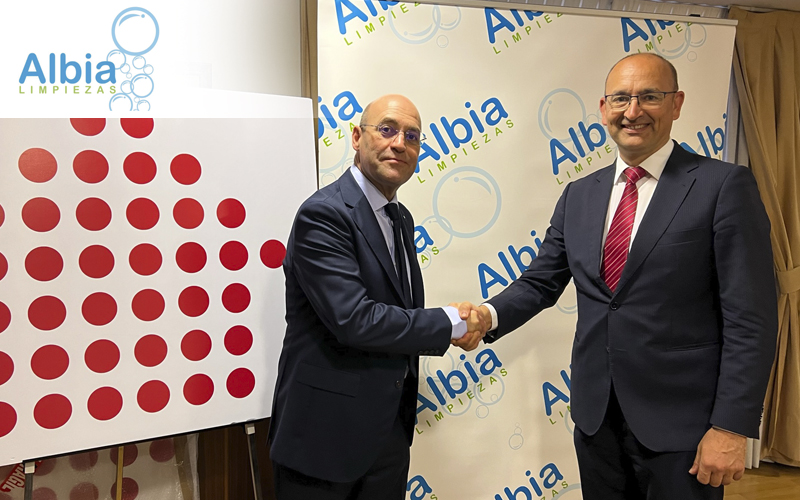 Limpiezas Albia y CAFBIZKAIA firman un acuerdo de patrocinio