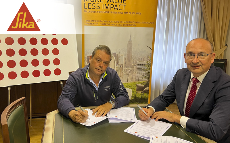 Sika, la empresa líder del sector de materiales de construcción químicos y el Colegio de Administradores de Fincas de Bizkaia renuevan su acuerdo de colaboración