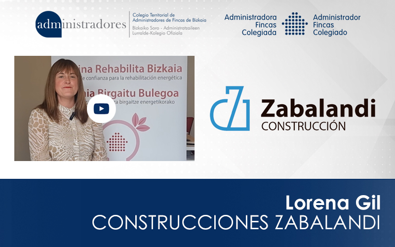 Construcciones Zabalandi apuesta por la profesionalización del sector de la rehabilitación