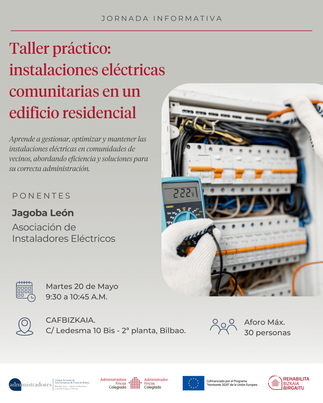Taller sobre instalaciones eléctricas