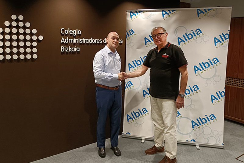 Limpiezas Albia y CAF Bizkaia renuevan su alianza como Patrocinador Plata