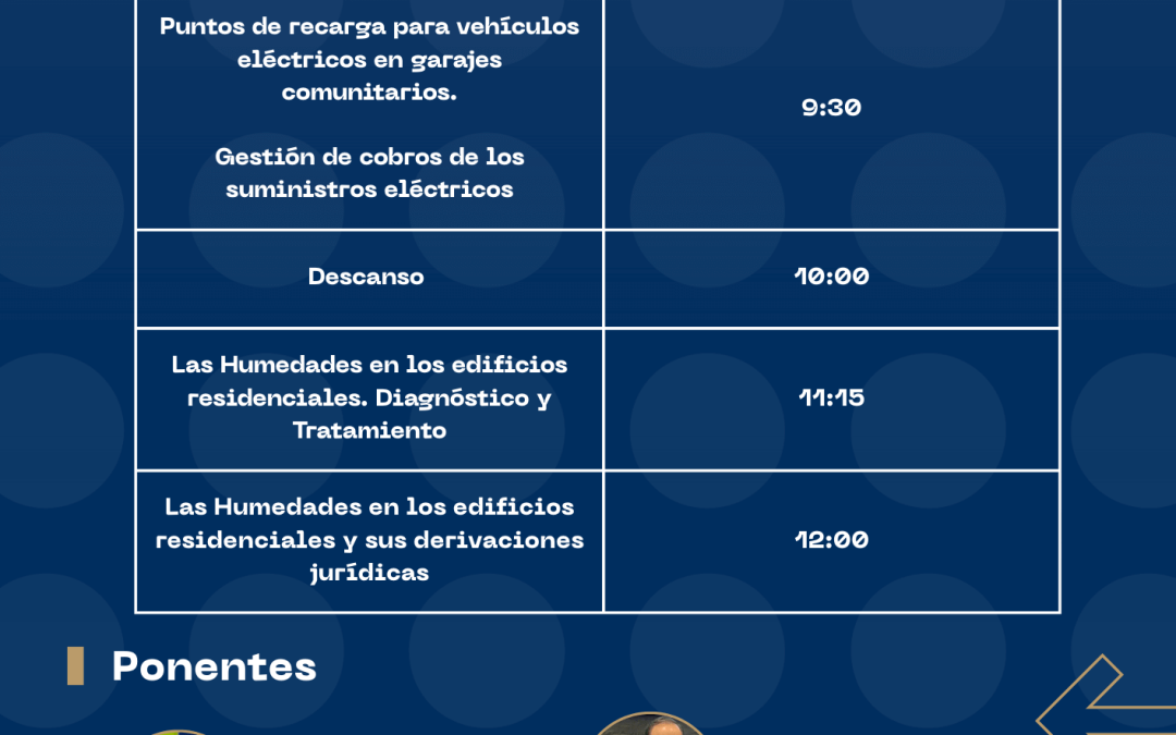 Jornada Técnica CAF Bizkaia: Energía y Conservación en Comunidades de Propietarios