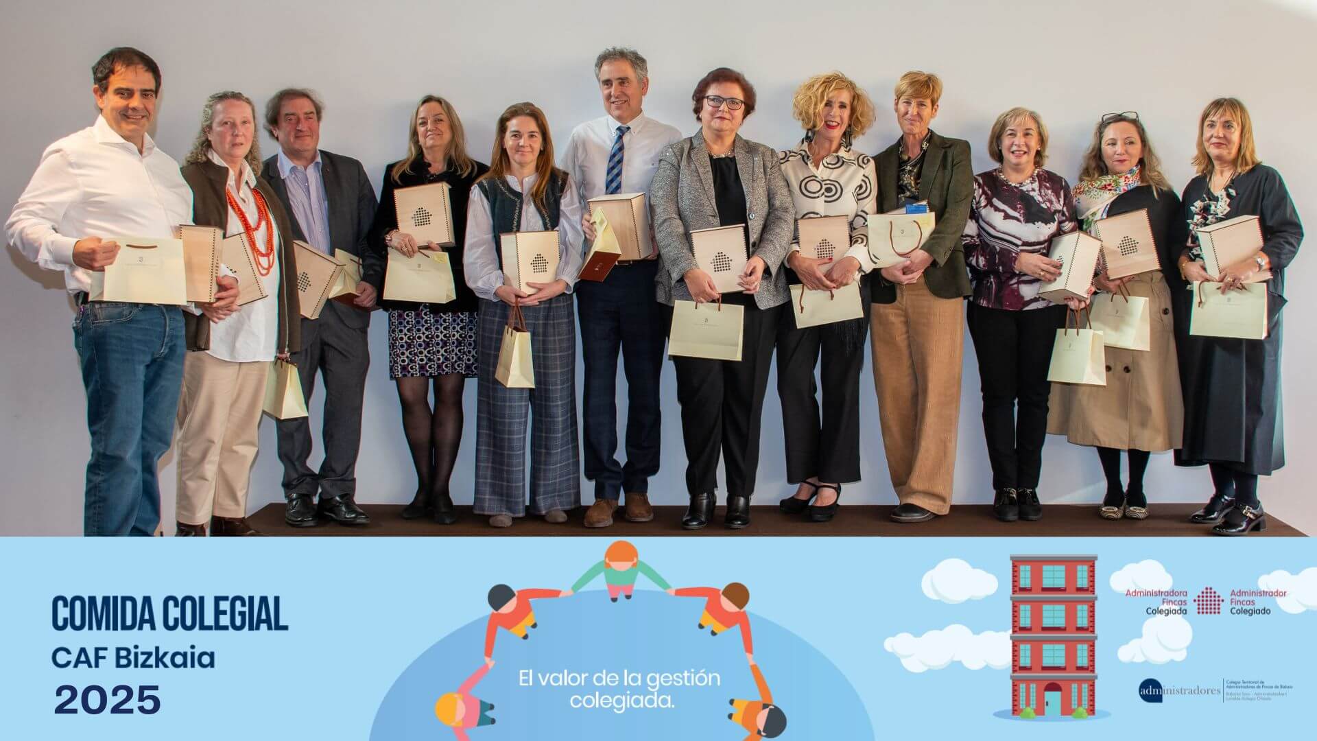 Homenajeados CAF BIZKAIA