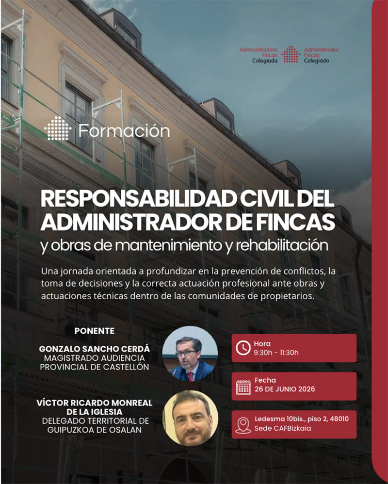 Responsabilidad civil de los Adminstradores de Fincas