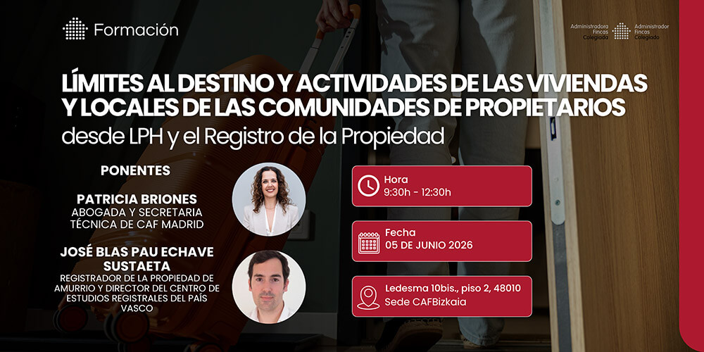Límites al destino y actividades de las viviendas y locales de las comunidades de propietarios